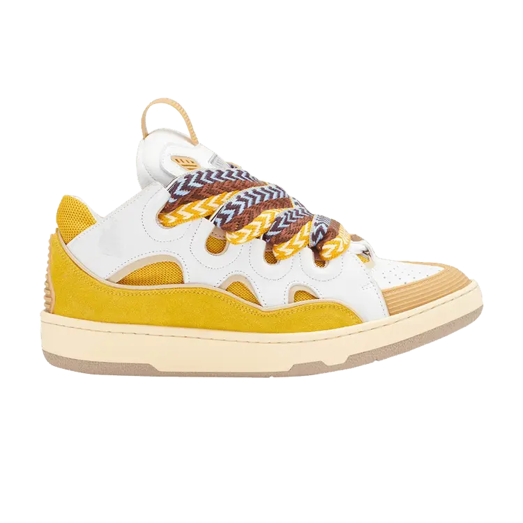 

Кроссовки Lanvin Wmns Curb Sneakers White Yellow, желтый