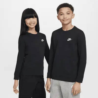 

Лонгслив Nike Sportswear, черный