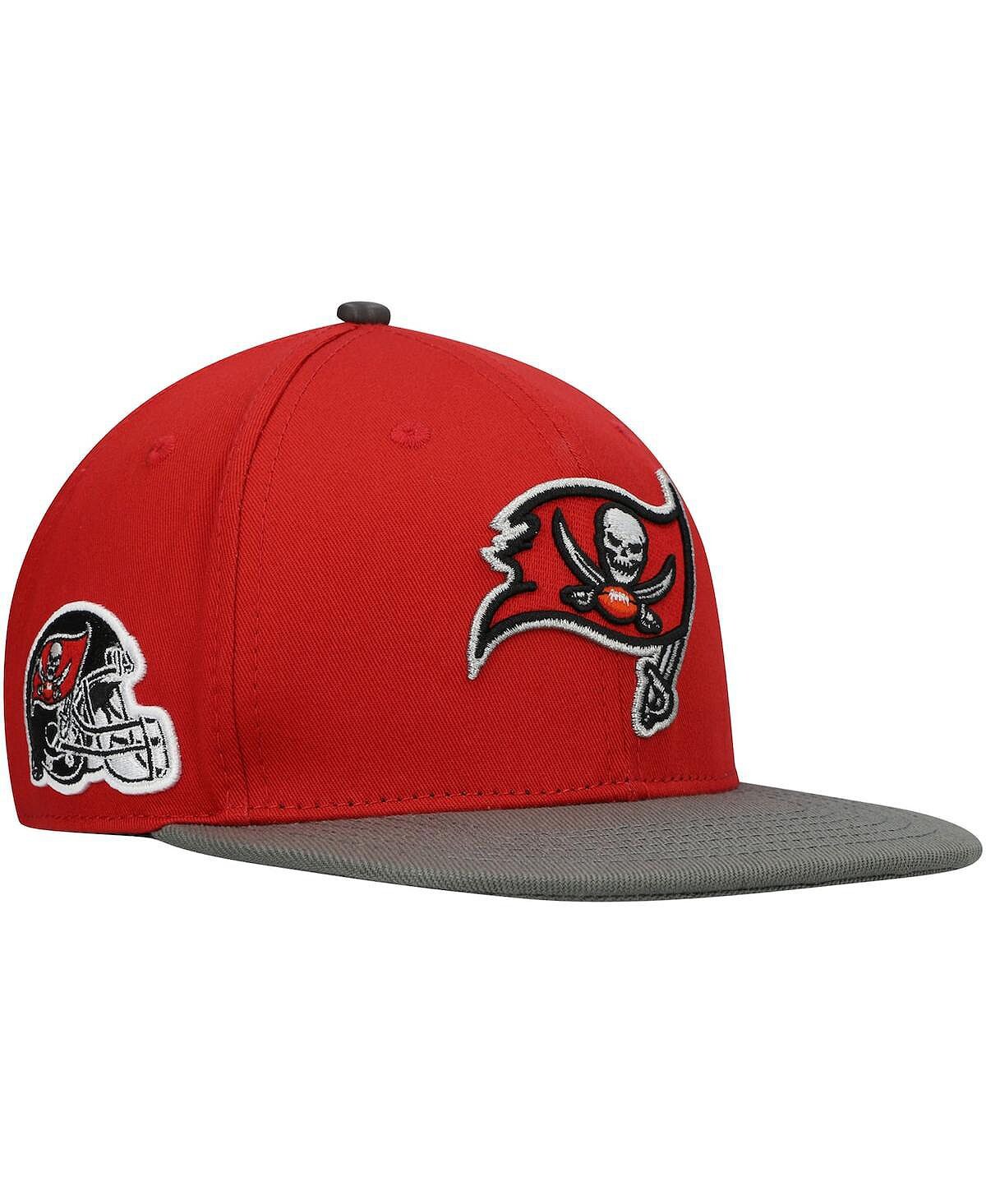 

Мужская красная оловянная кепка Tampa Bay Buccaneers 2Tone Snapback Pro Standard