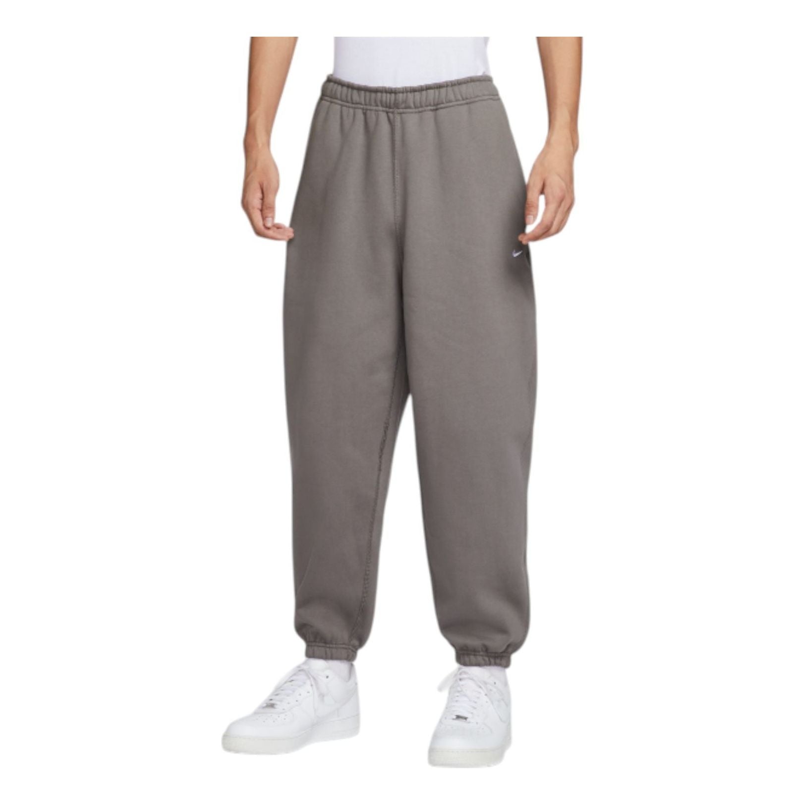 

Кроссовки Nike Solo Swoosh Cuffed Fleece Trousers 'Cave Stone'