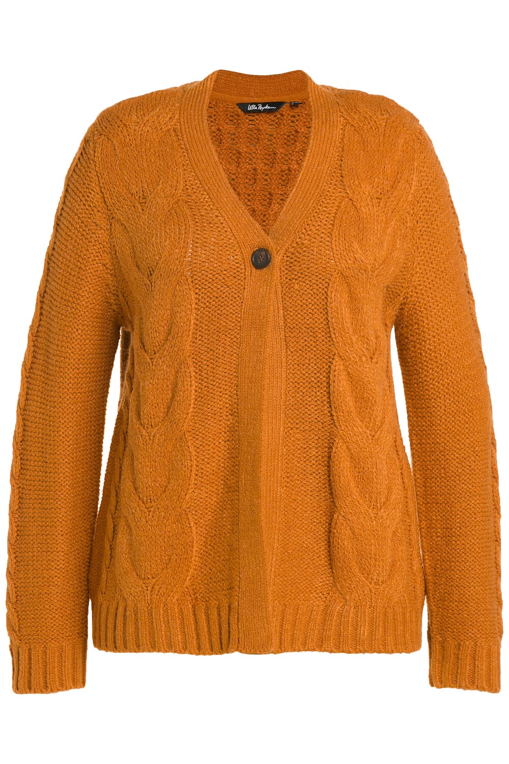 

Толстовка Ulla Popken Strickjacke, цвет goldbraun