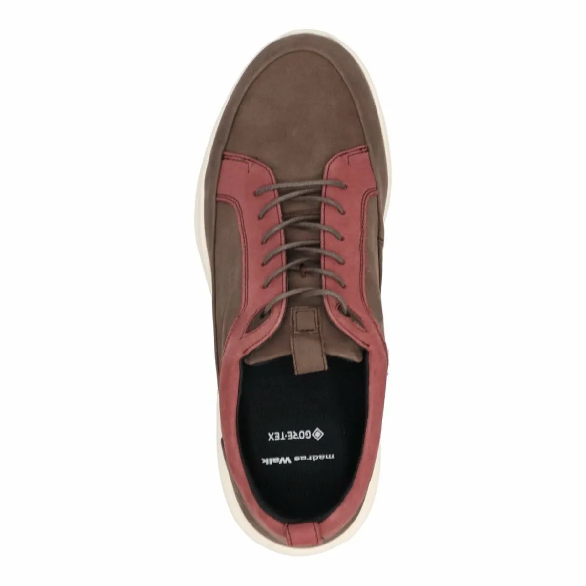 Кроссовки Madras Walk из кожи GORE-TEX Madras Walk, D. Brown/Wine — фото 4