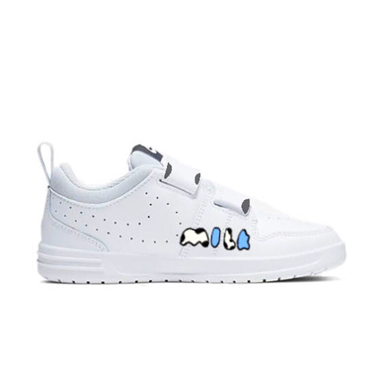 

Кроссовки для скейтбординга Pico Kids PS Low-top Black Nike, белый