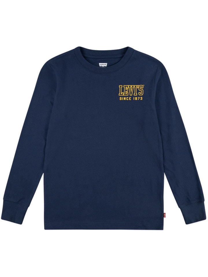 

Рубашка с длинным рукавом Levi's Kids, темно-синий