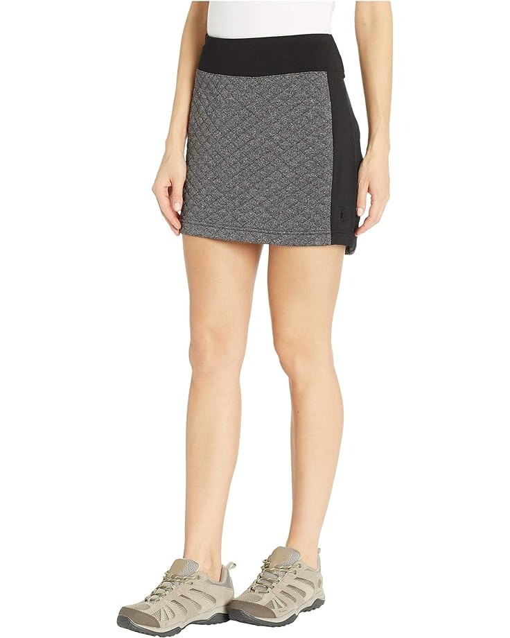 

Юбка Smartwool Diamond Peak Quilted Skirt, цвет Black Heather