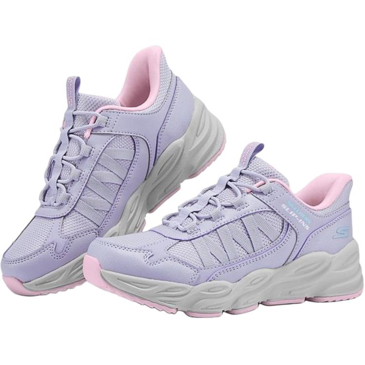 Низкие кроссовки для девочек SKECHERS GIRLS для детей Skechers Kids, фиолетовый — фото 4