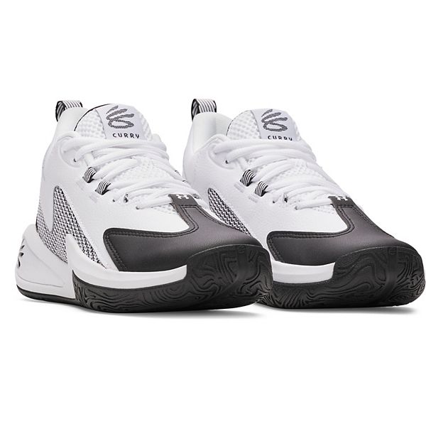 Детские баскетбольные кроссовки Curry 3z 25 Under Armour, White Black — фото 3