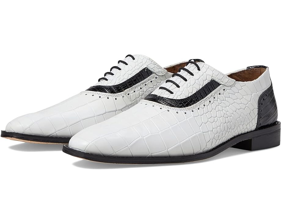 

Оксфорды Stacy Adams Riccardi Lace-Up Oxford, черный/белый