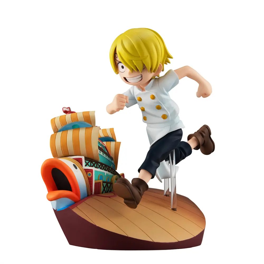 

MegaHouse GEM One Piece Sanji Childhood, Running Bonus Gifts 11.5cm