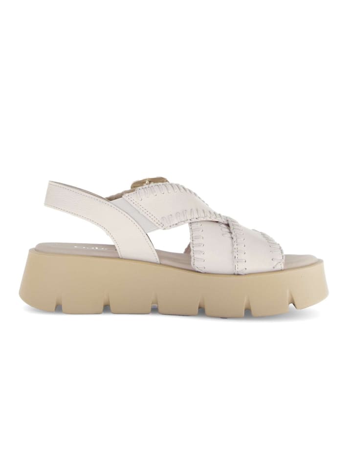 Классические босоножки Gabor Fashion Plateau Sandalen, кремовый — фото 3