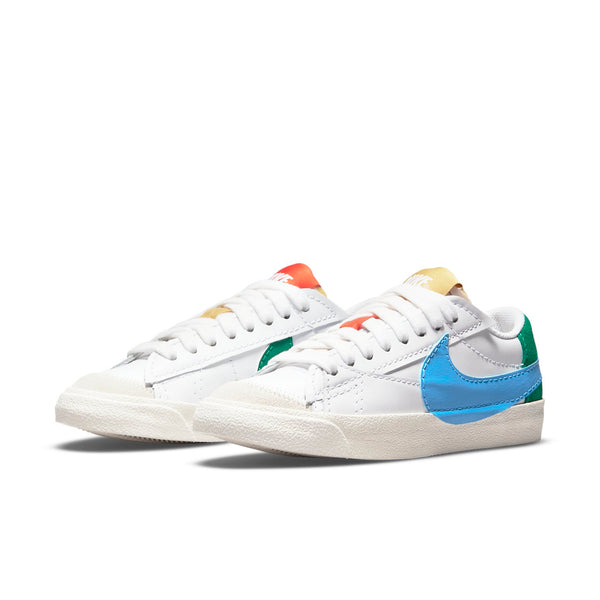 Кроссовки blazer low '77 jumbo 'mismatch' Nike, белый — фото 3