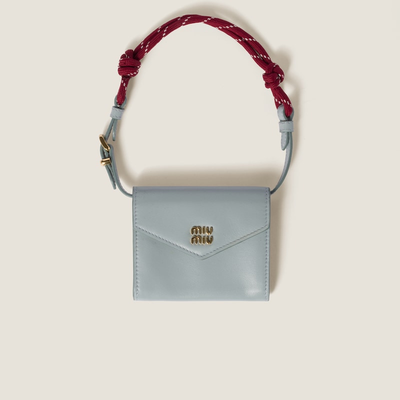 

Кожаная сумка через плечо Miu Miu, мультиколор