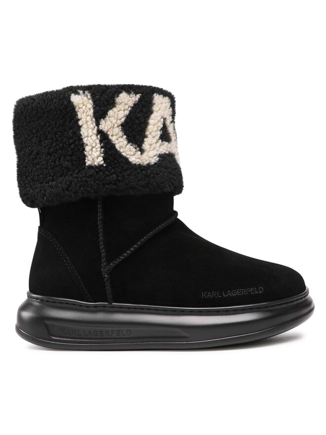 Зимние ботинки KARL LAGERFELD, черный