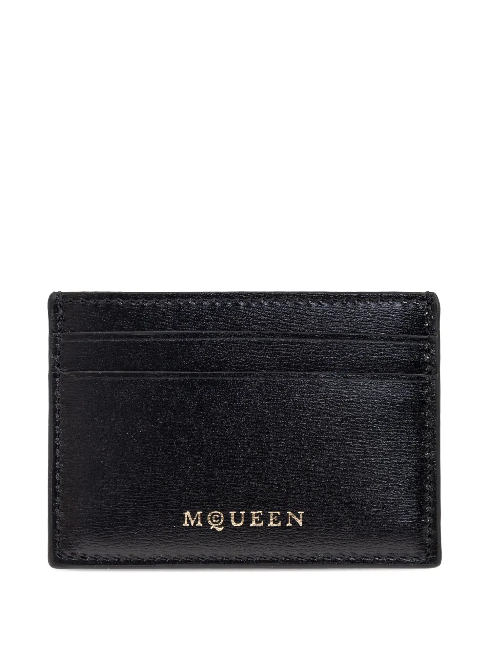 

Кардхолдер с логотипом Alexander McQueen, черный