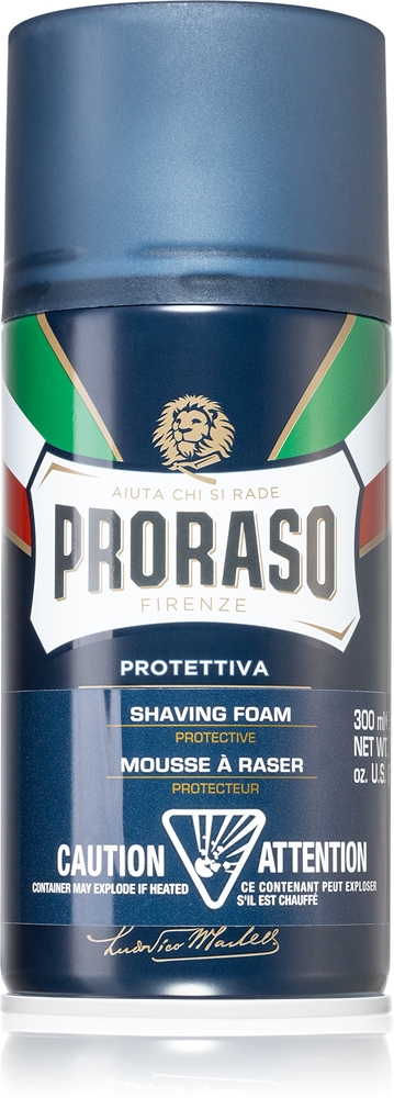 

Синяя защитная пена для бритья Proraso, 300 мл