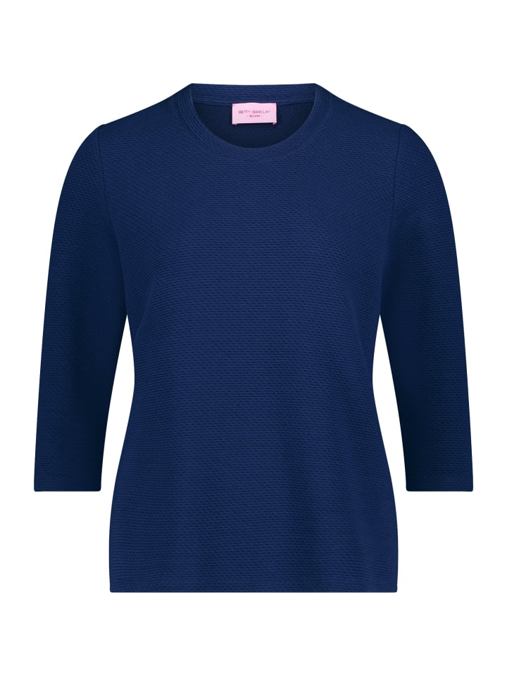 

Футболка Betty Barclay Casual-Shirt mit Struktur, цвет Blue Ink