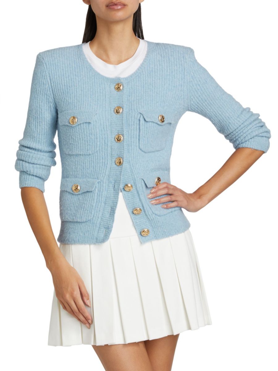 

Кардиган Эллисон в рубчик Generation Love, цвет Heather Grey