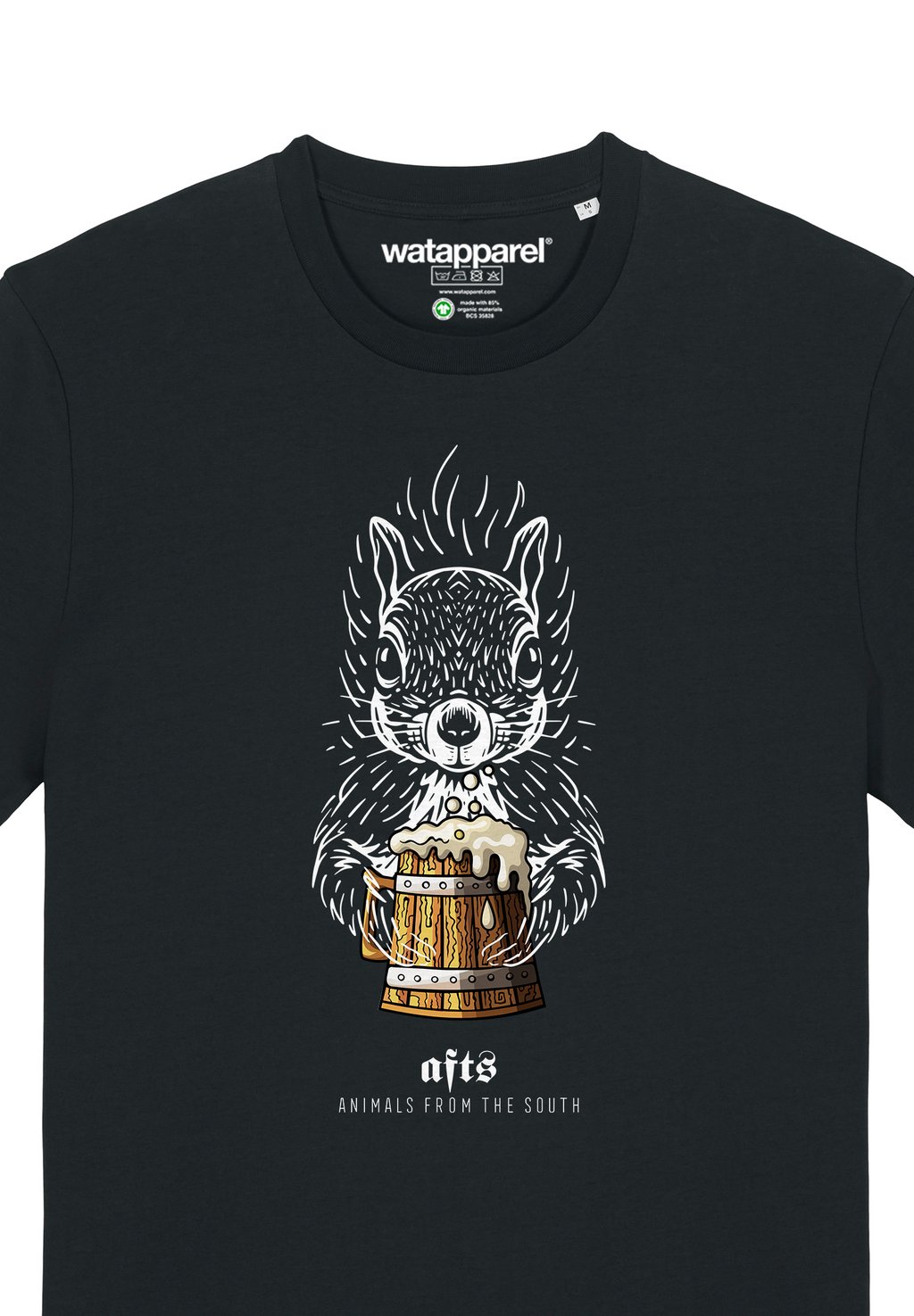 

Футболка с принтом watapparel, черный