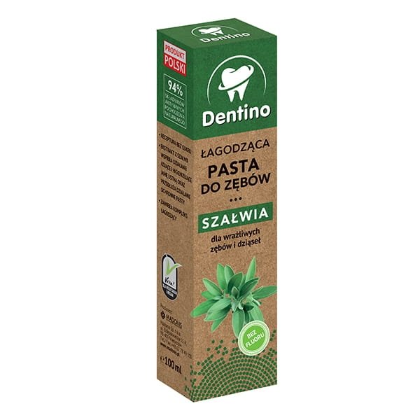 

Dentino, зубная паста, успокаивающий шалфей, 100 мл