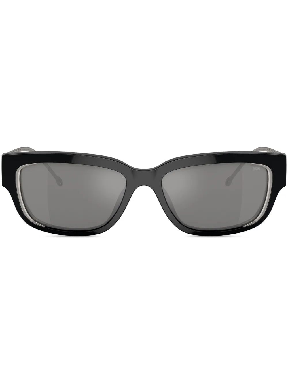 

Солнцезащитные очки Everyday в прямоугольной оправе Diesel, черный