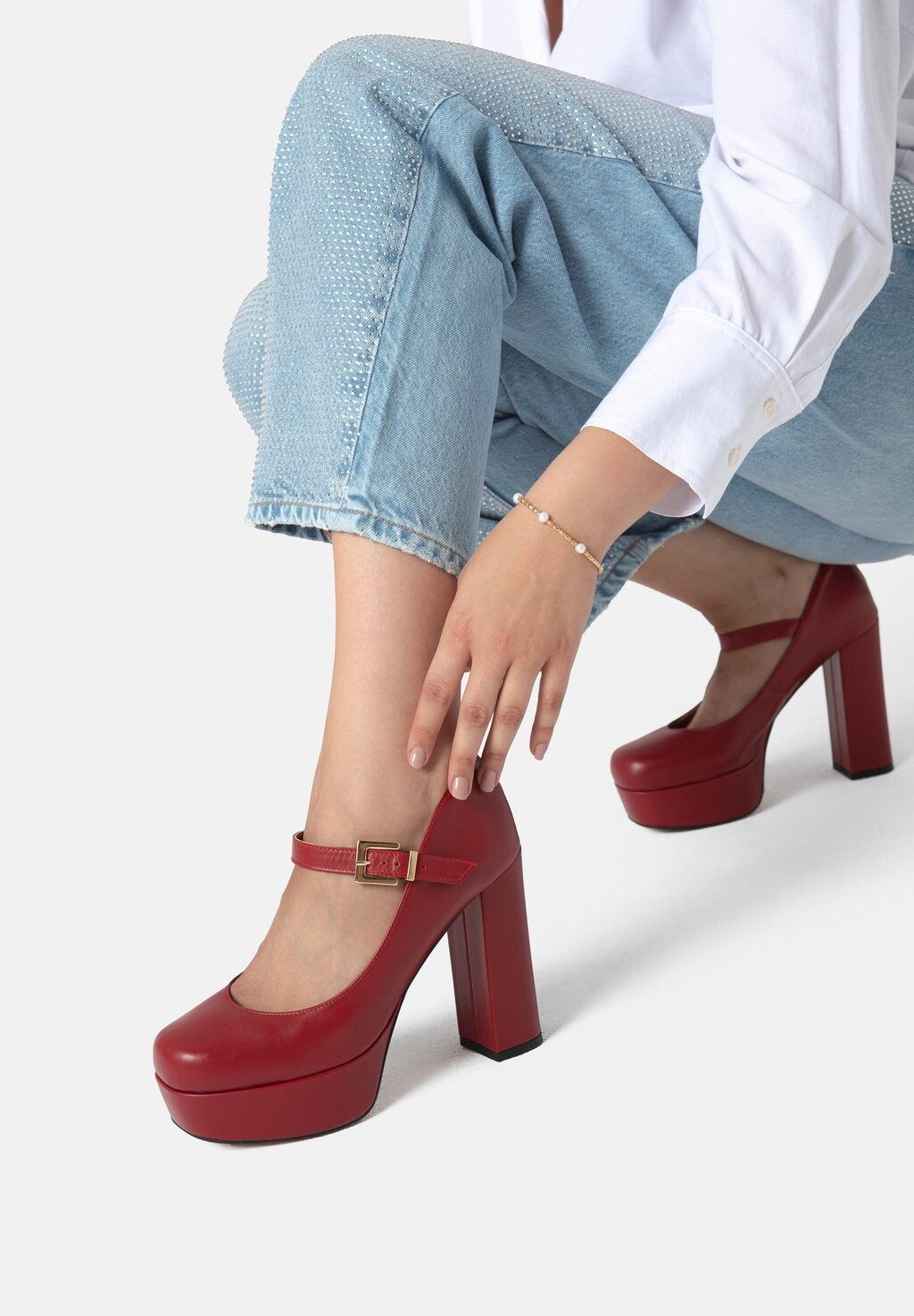 

Туфли на высоком каблуке SWEET SENSATION L37, цвет red
