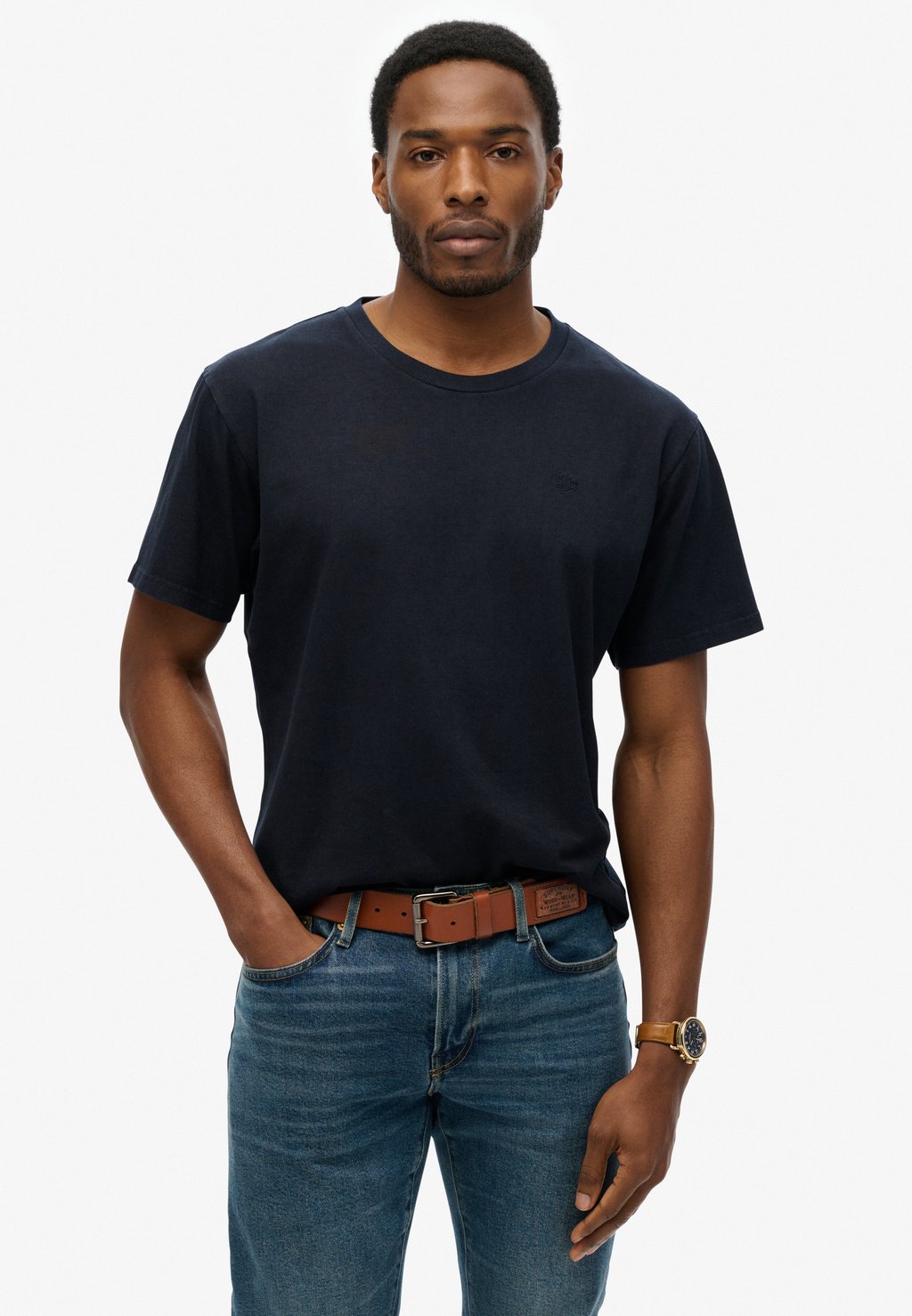 

Базовая футболка Superdry, синий