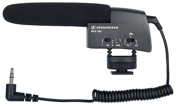 

Конденсаторный микрофон Sennheiser MKE 400 Shotgun Mic