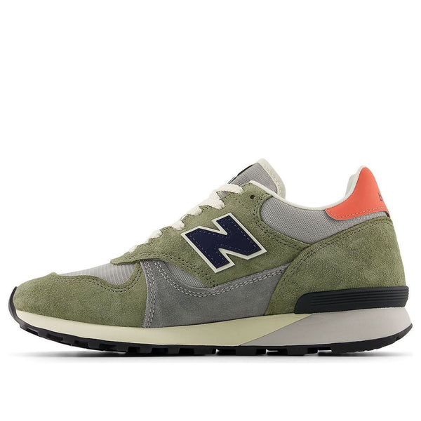 

Кроссовки 475 'dark olive drift red' New Balance, зеленый