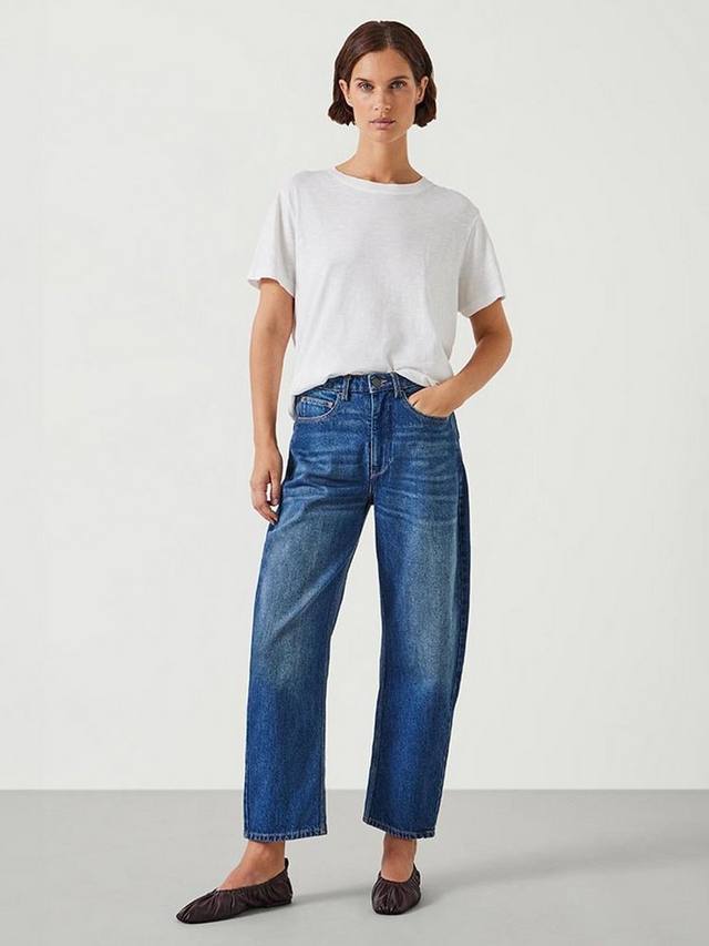 

Джинсы cordelia с бочкообразными ножками HUSH, цвет Mid Authentic Wash