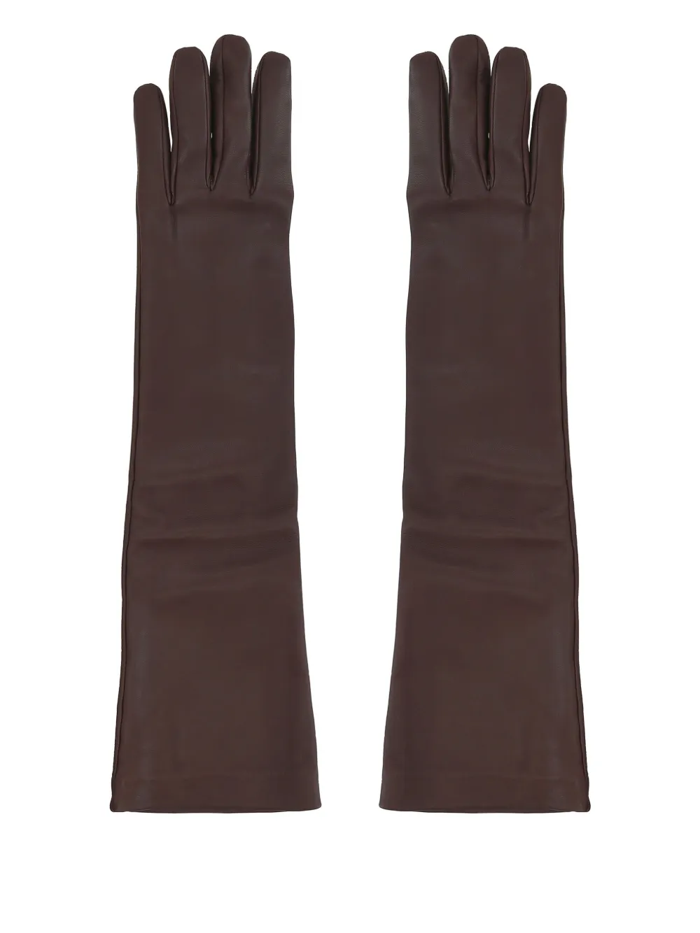 

Кожаные перчатки Brunello Cucinelli, коричневый