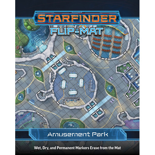 

Ролевая игра Paizo Publishing Starfinder RPG: Flip-Mat - Amusement Park