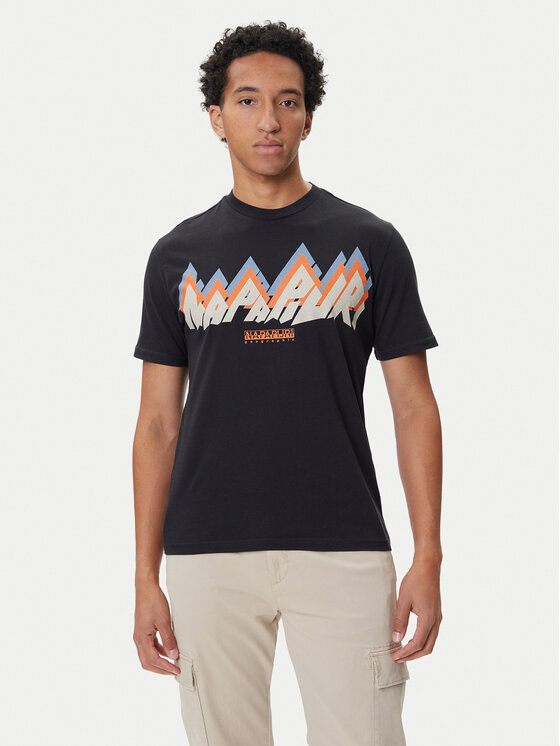 

Футболка regular fit Fiemme NP0A88T5 Napapijri, чёрный