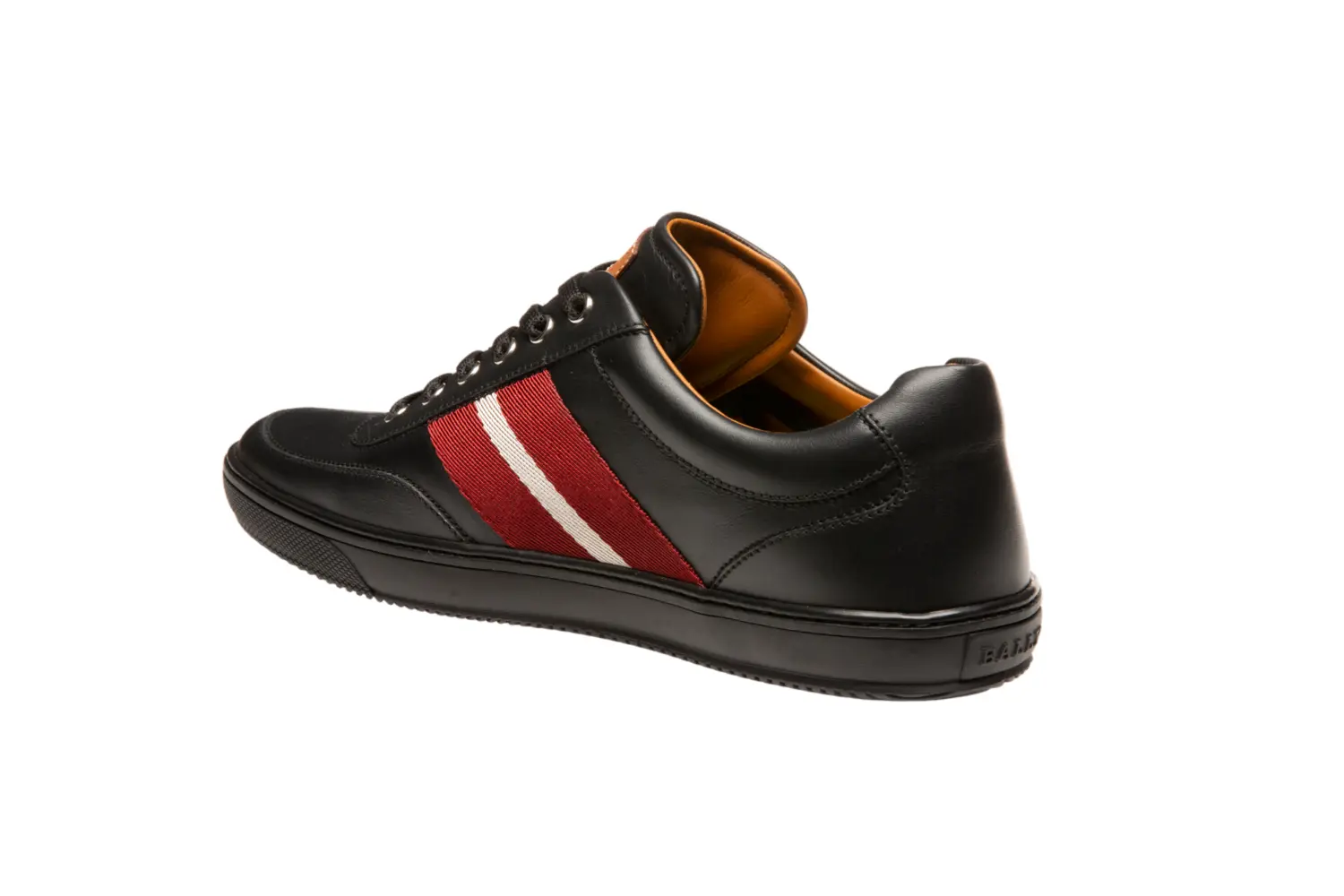 

Мужские кроссовки Bally Oriano 6240312 черные кожаные, черный