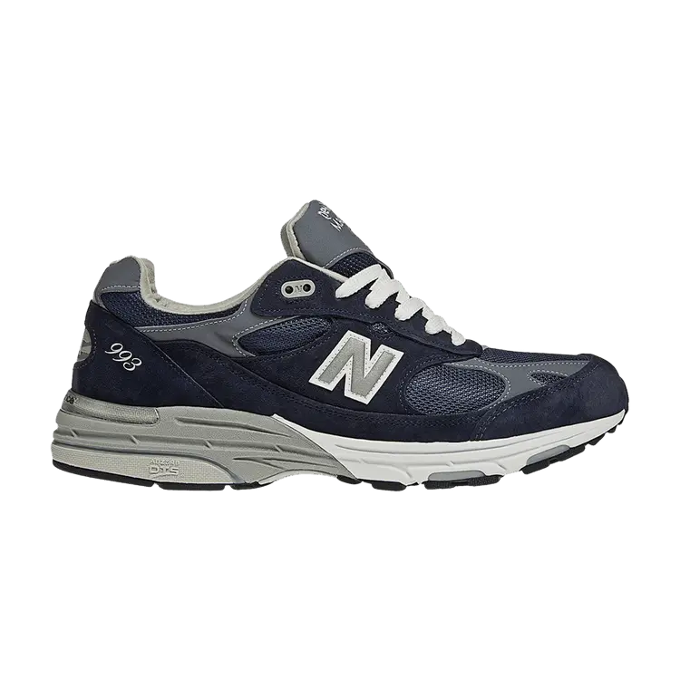 

Кроссовки New Balance 993 Made in USA 2E Wide Navy White, синий