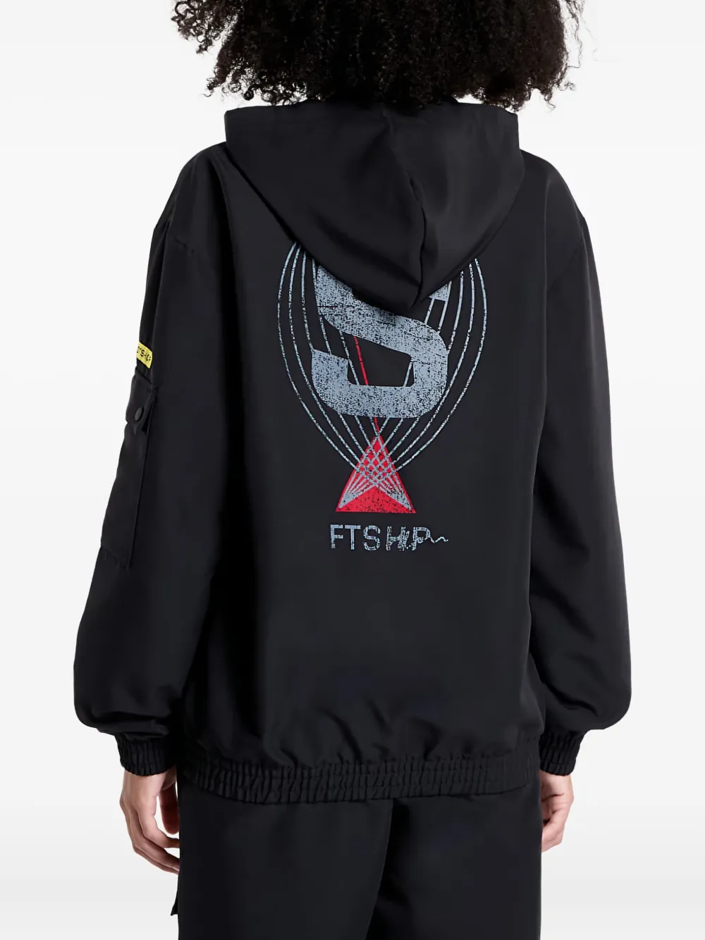 Куртка с логотипом X Footshop x Sparta Adidas, черный — фото 2