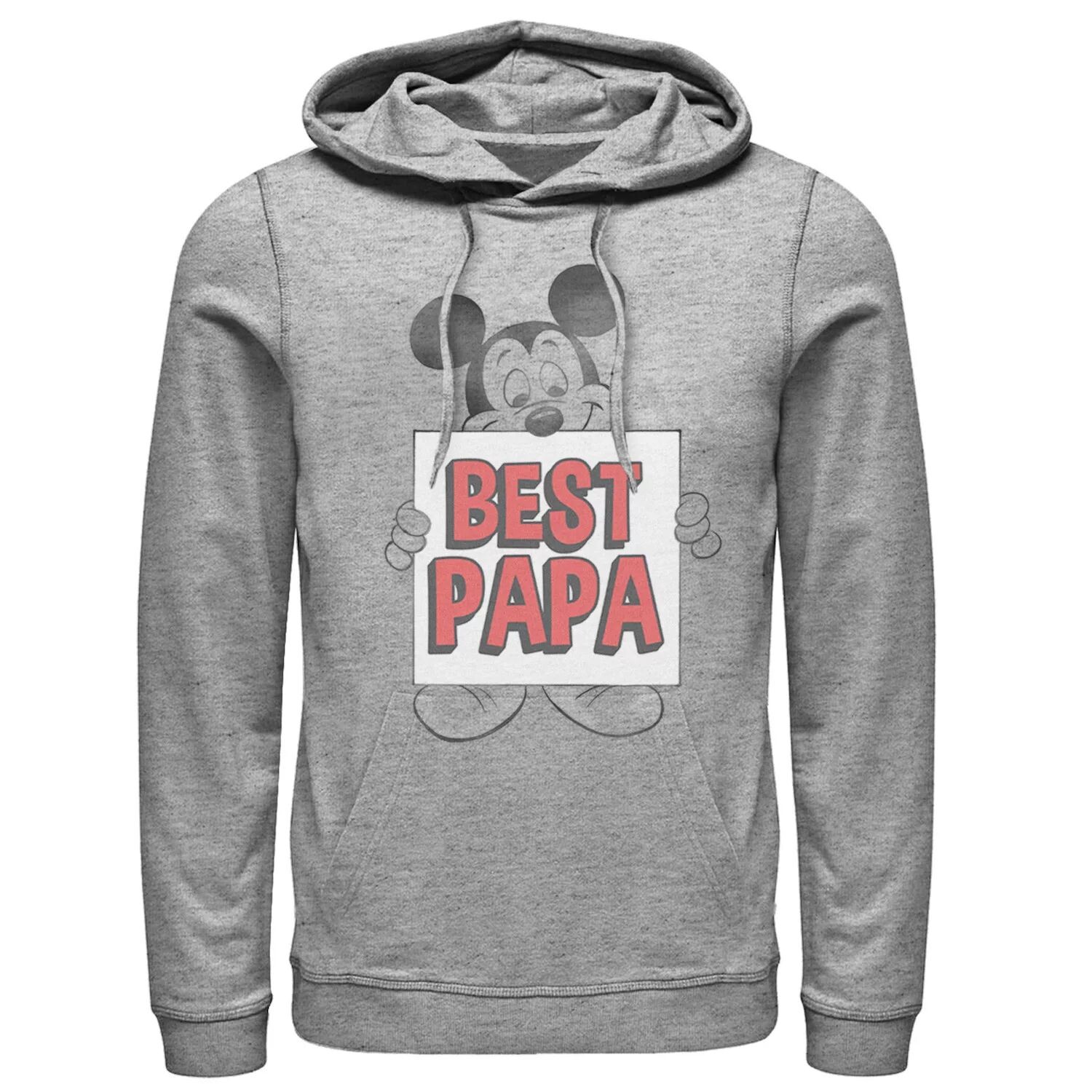 

Мужская толстовка с капюшоном Disney Mickey Mouse Best Papa Licensed Character