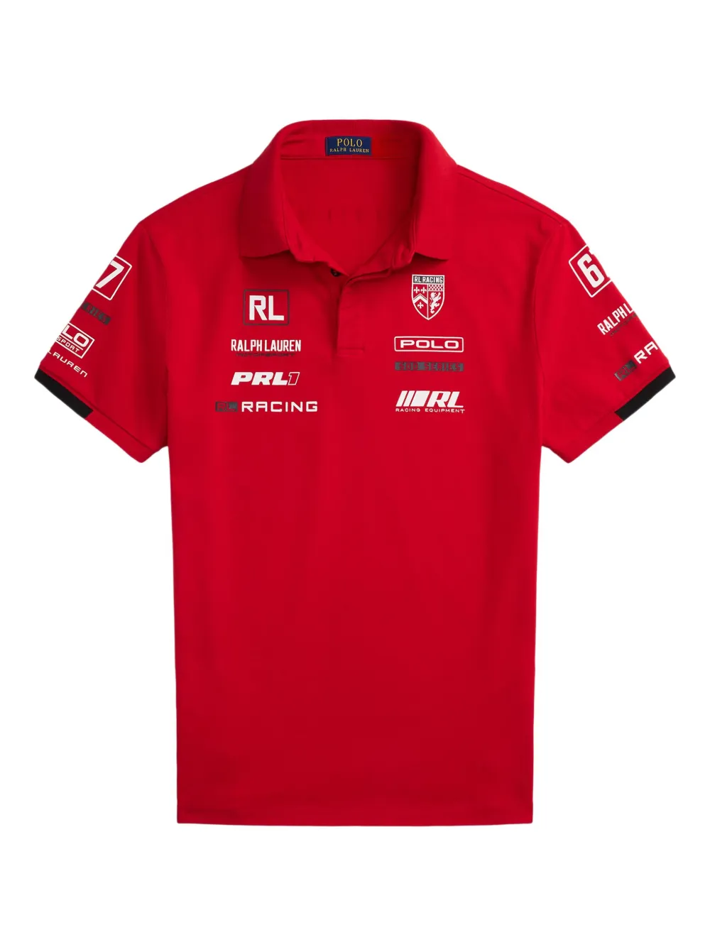 

Рубашка-поло для автоспорта POLO RALPH LAUREN, красный