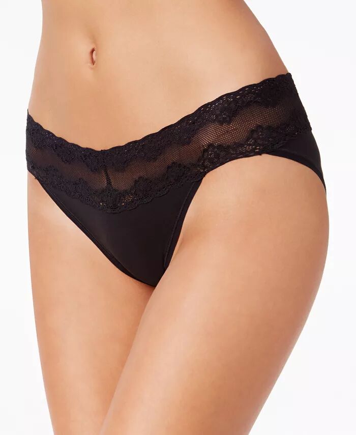 

Нижнее белье бикини Bliss Perfection с кружевной талией 756092 Natori, черный