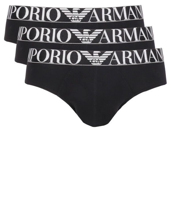 

Трусы 3 шт. Emporio Armani, черный
