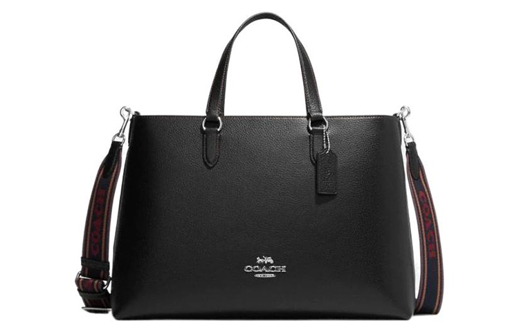 

Логан Сумка Через Плечо из Гладкой Кожи, Кроссбоди, Женская Сумка Тубэс Чёрный COACH