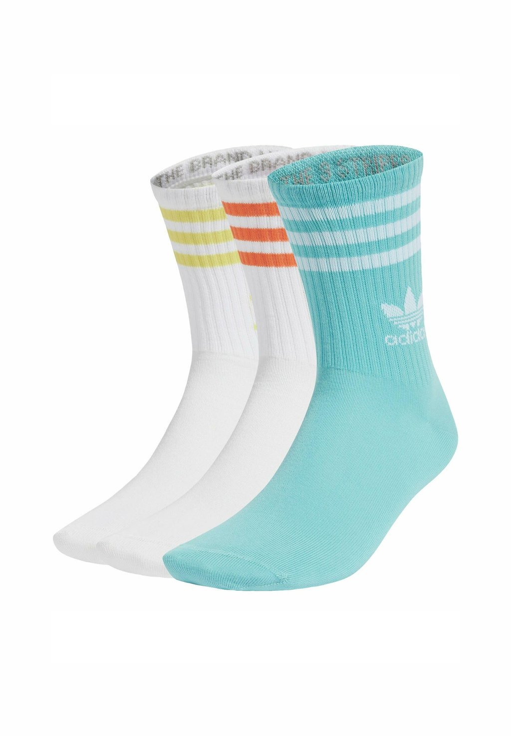 

Носки CREW 3 PACK adidas Originals, белый