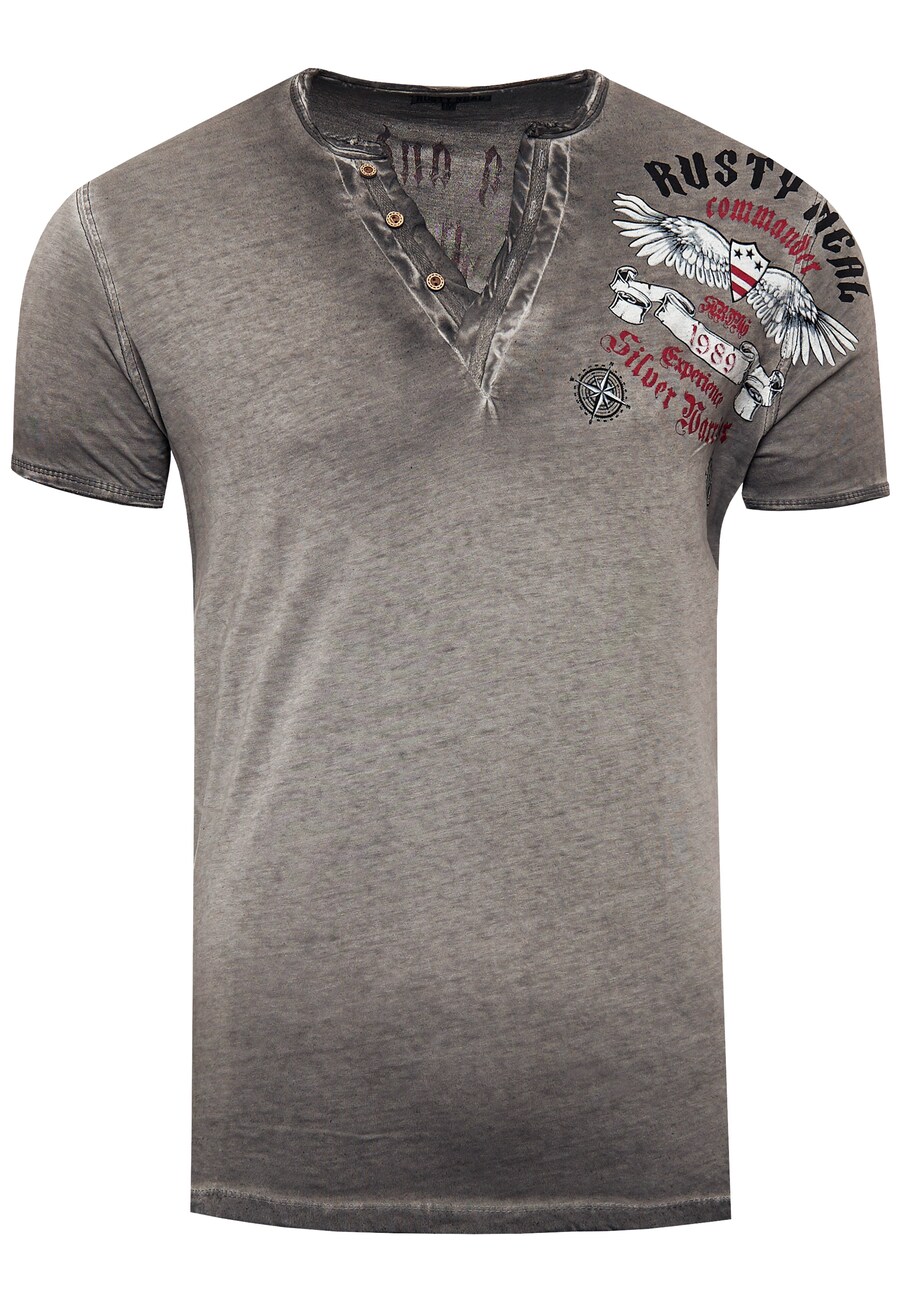 

Классическая футболка Rusty Neal Shirt, антрацит