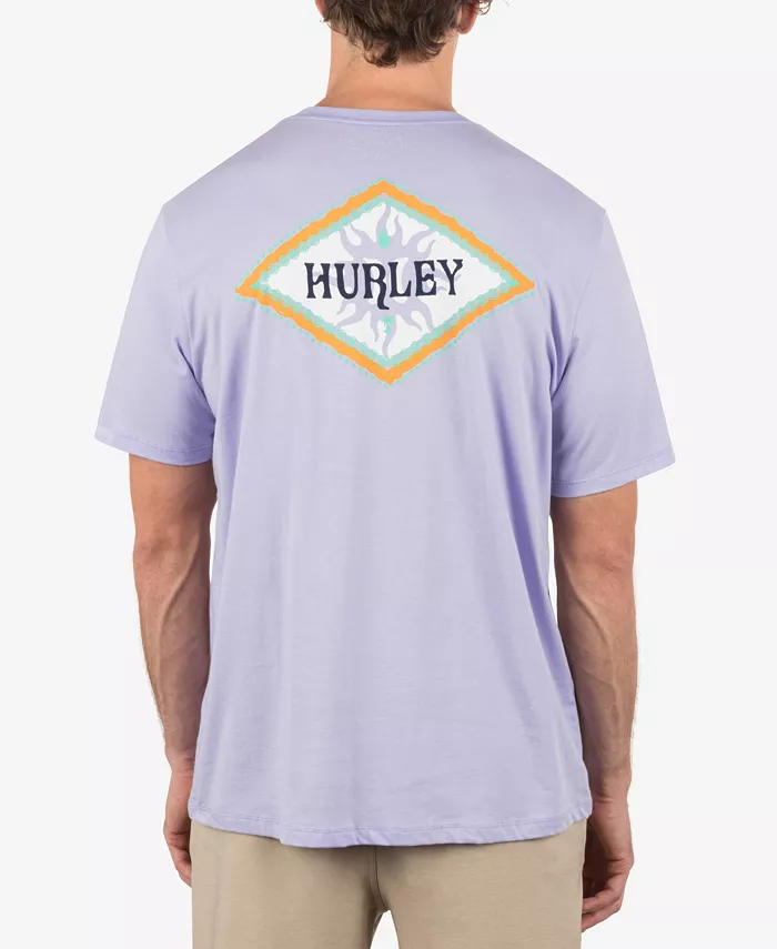 

Мужская футболка с коротким рукавом Tropics Hurley, фиолетовый
