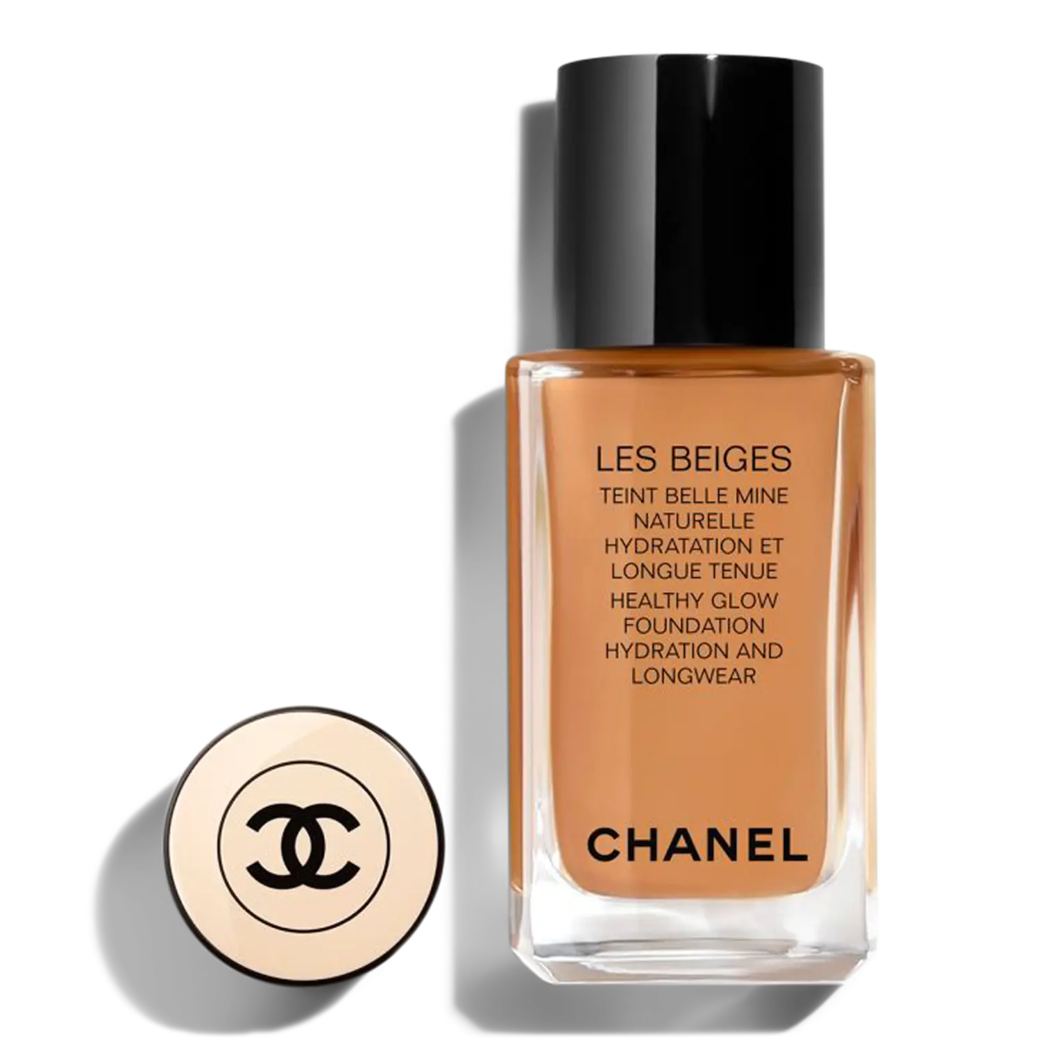 

Увлажняющая и стойкая тональная основа LES BEIGES Healthy Glow Foundation CHANEL, BD111 (deep shade, golden undertone)