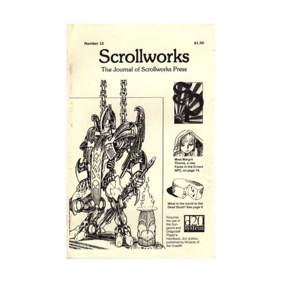 

Журнал #15 "Don't Play with Fire Ratling", Scrollworks Magazine