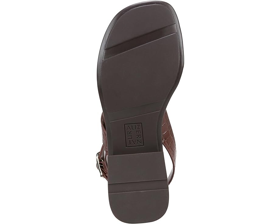 Туфли Naturalizer Birch Ankle Straps, цвет Cappuccino Croco Faux Leather — фото 3