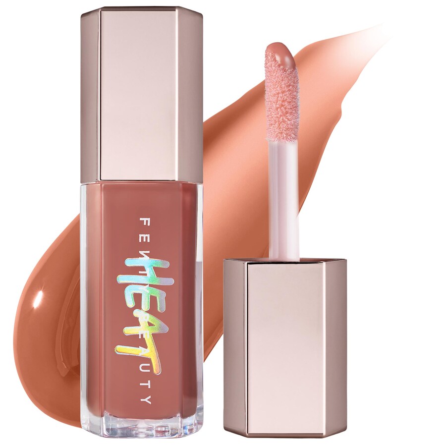 

Gloss Bomb Heat Универсальный блеск для губ с эффектом увеличения объема Fenty Beauty by Rihanna, 0.30 oz/9 mL, Fenty Glow