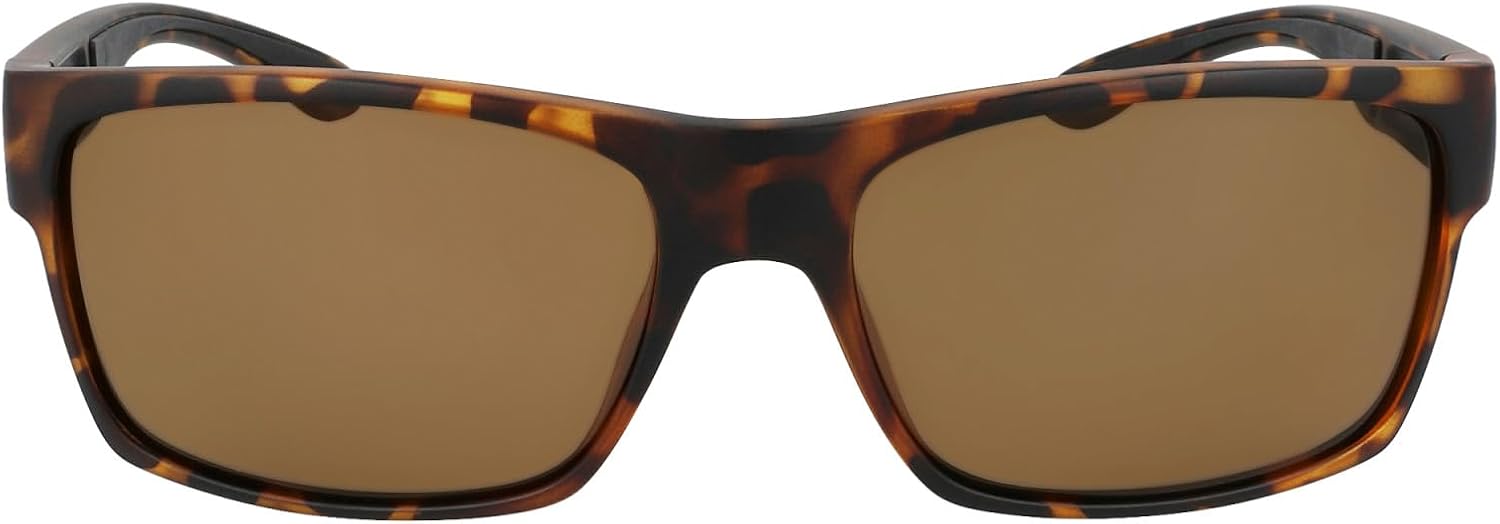 

Columbia мужские Brisk Trail прямоугольные солнцезащитные очки, Matte Dark Tortoise