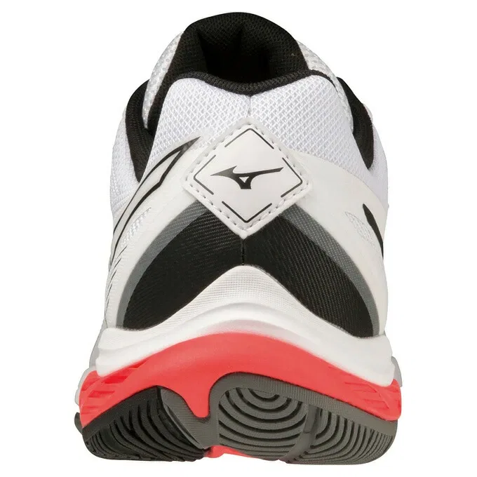 Кроссовки для бадминтона «Wave Fang 2» от Mizuno, White X Black (21) — фото 4