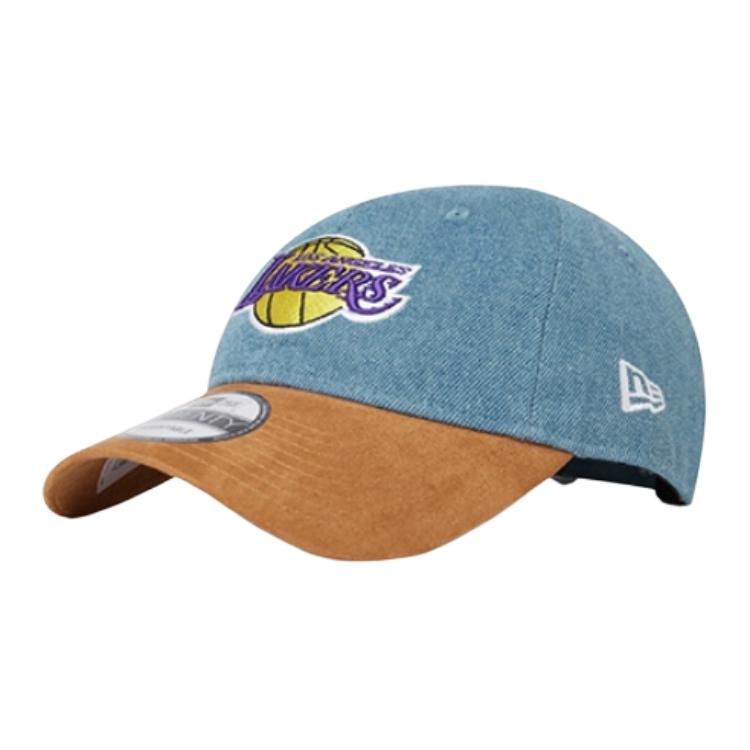 

New Era Хлопковая бейсболка унисекс джинсового синего цвета, Denim Blue